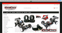 Desktop Screenshot of planetracing.it