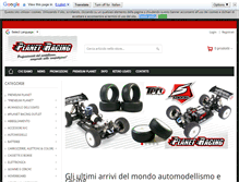Tablet Screenshot of planetracing.it